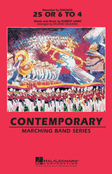 25 or 6 to 4 Marching Band sheet music cover